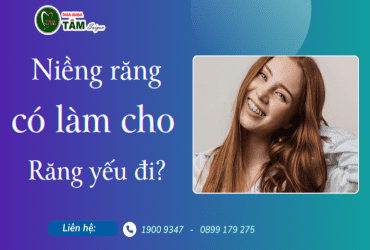 NIỀNG RĂNG CÓ LÀM CHO RĂNG YẾU ĐI?