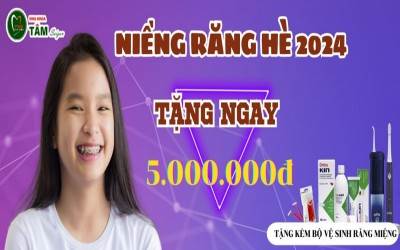  SIÊU ƯU ĐÃI ĐÓN HÈ 2024 - NIỀNG RĂNG GIẢM ĐẾN 5.000.000đ - CƠ HỘI MÀ BẠN KHÔNG THỂ BỎ LỠ 